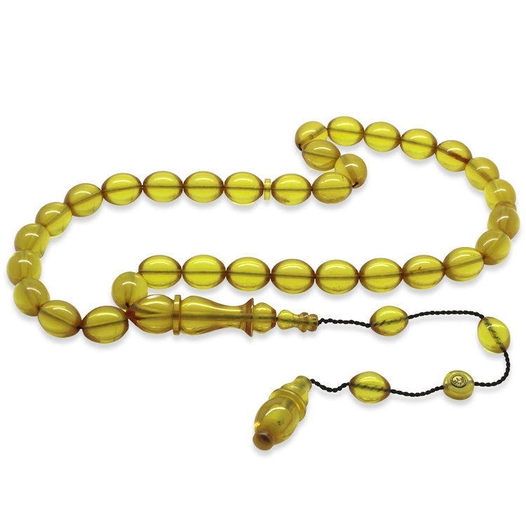 Wheat Yellow Katalin Prayer Beads