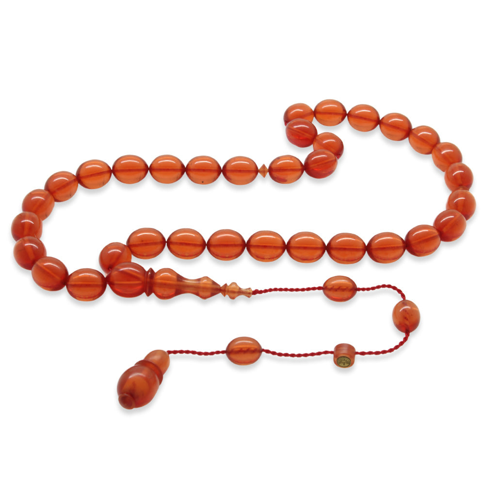 Soft Red Katalin Prayer Beads