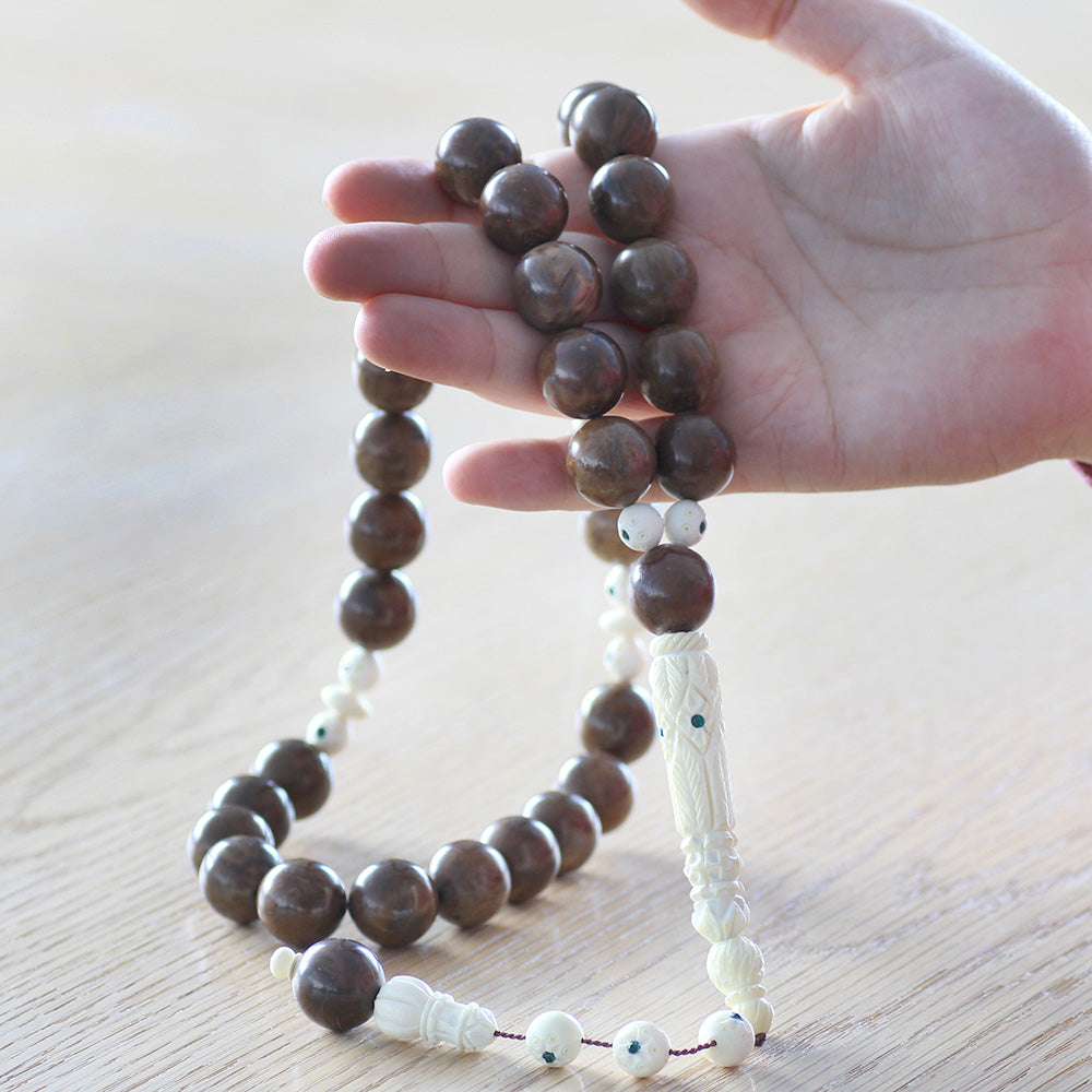Imame Camel Bone Workmanship Prayer Beads