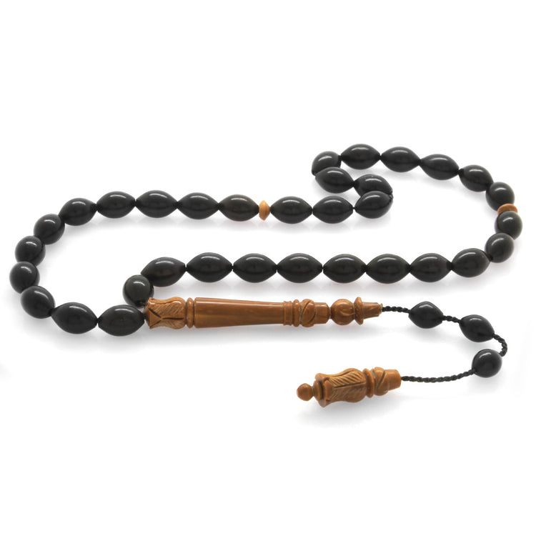  Ebony Wood Prayer Beads