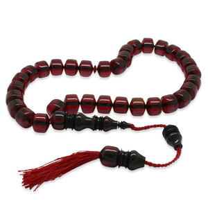 Systematic Imamesi  Amber Prayer Beads