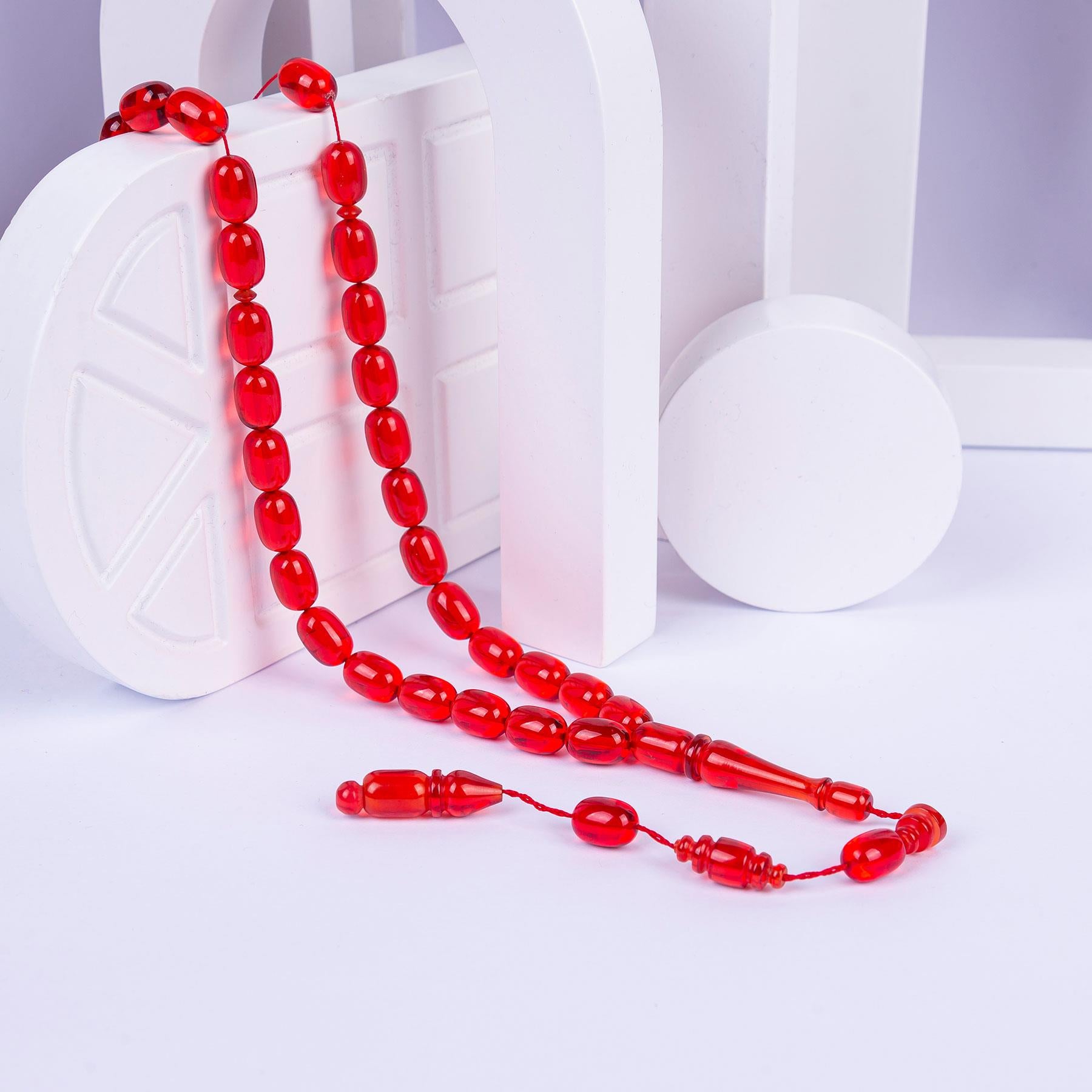 Amber Prayer Beads 1