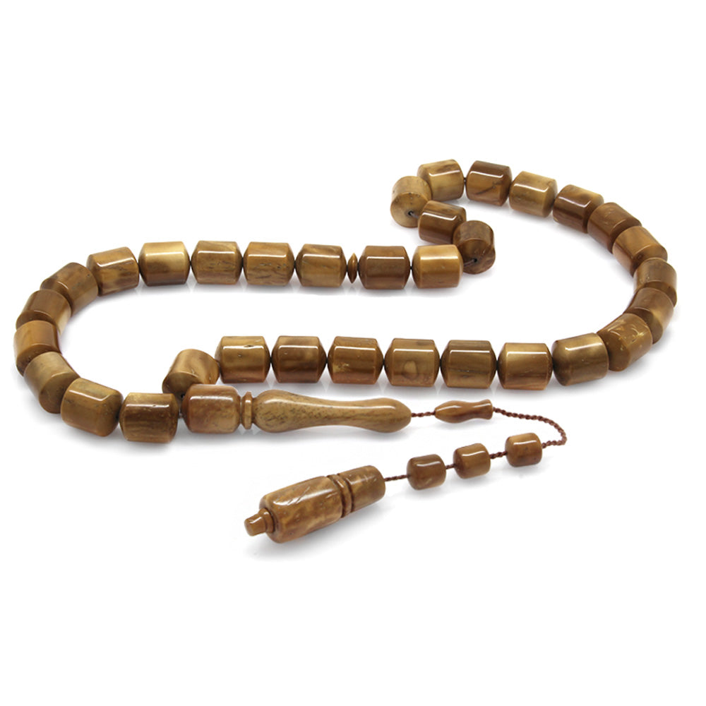 Systematic Capsule Cut Polished Kuka Prayer Beads