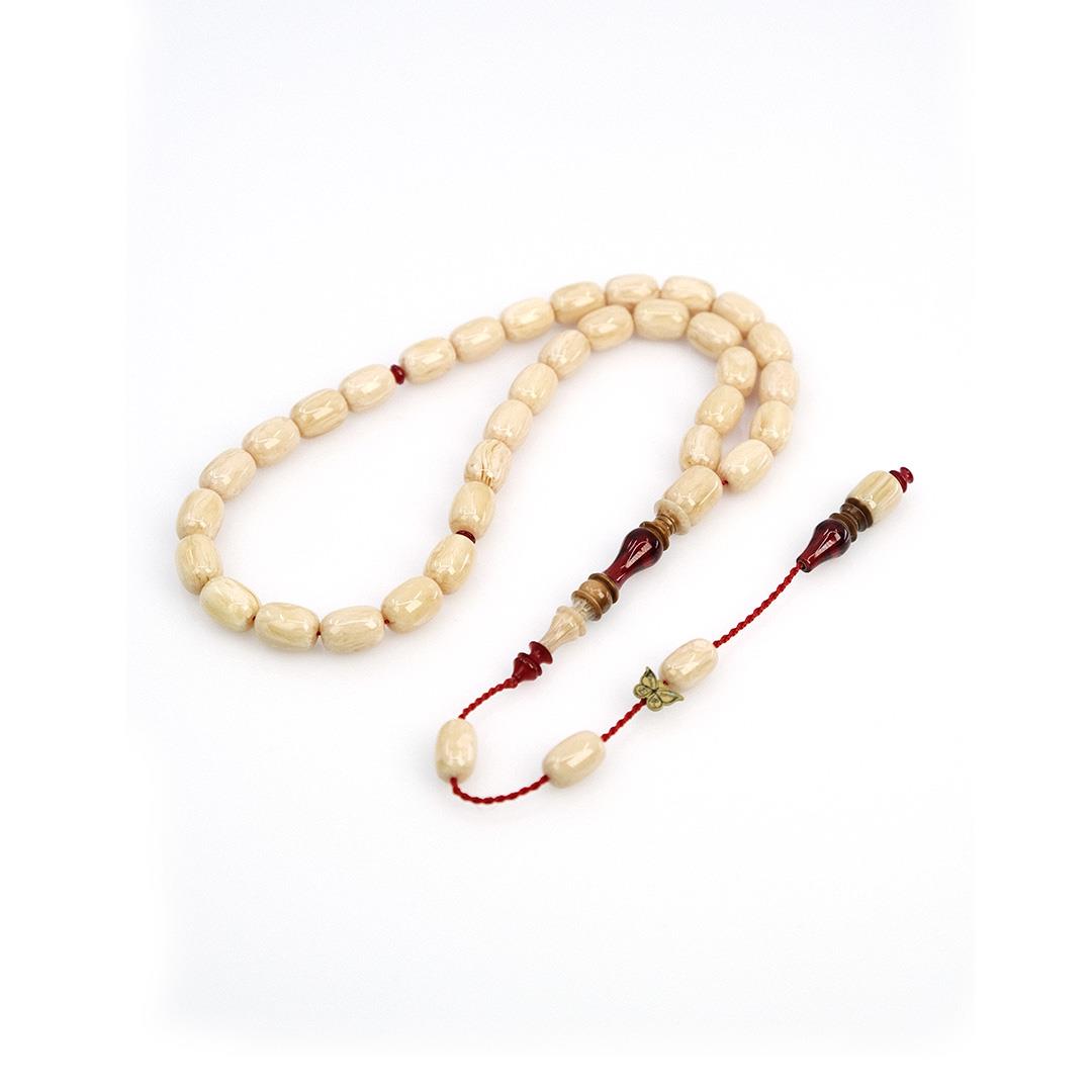 Craftsmanship Signed Capsule Original Amber Prayer Beads 2