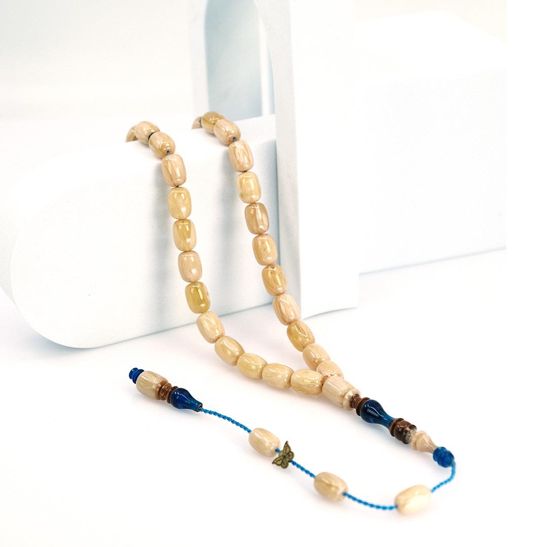 Emine Reşvani Capsule Original Pressed Amber Prayer Beads 1