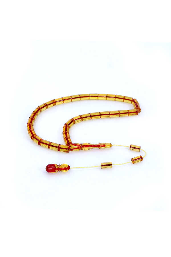 Ve Tesbih Cutting Model Fire Amber Prayer Beads 1
