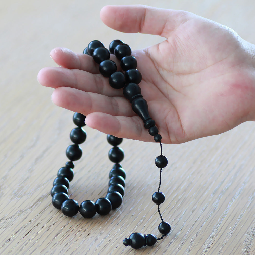  Large Size Black Prayer Beads