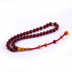 Ve Tesbih Sphere Cut Ottoman Amber Rosary 3