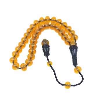 Ve Tesbih Systemic Wheel Model Crimping Amber Prayer Beads 3