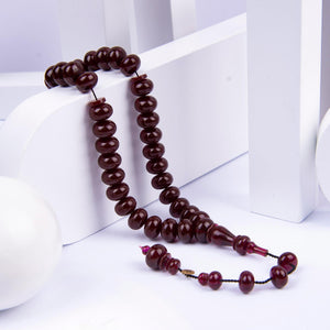Ve Tesbih Wheel Model Amber Prayer Beads 1