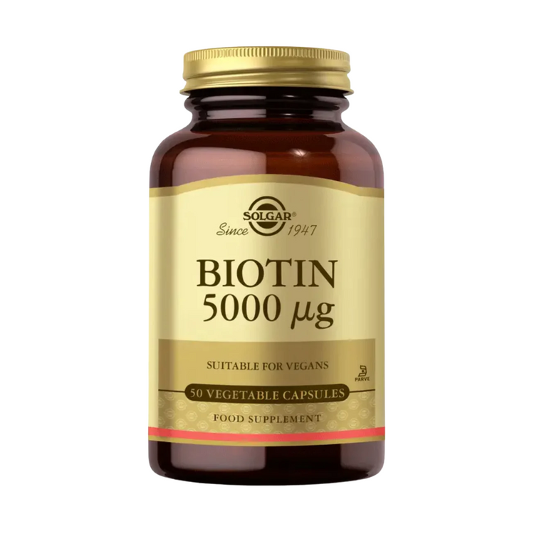 Solgar Biotin 5000 mcg 50 capsules