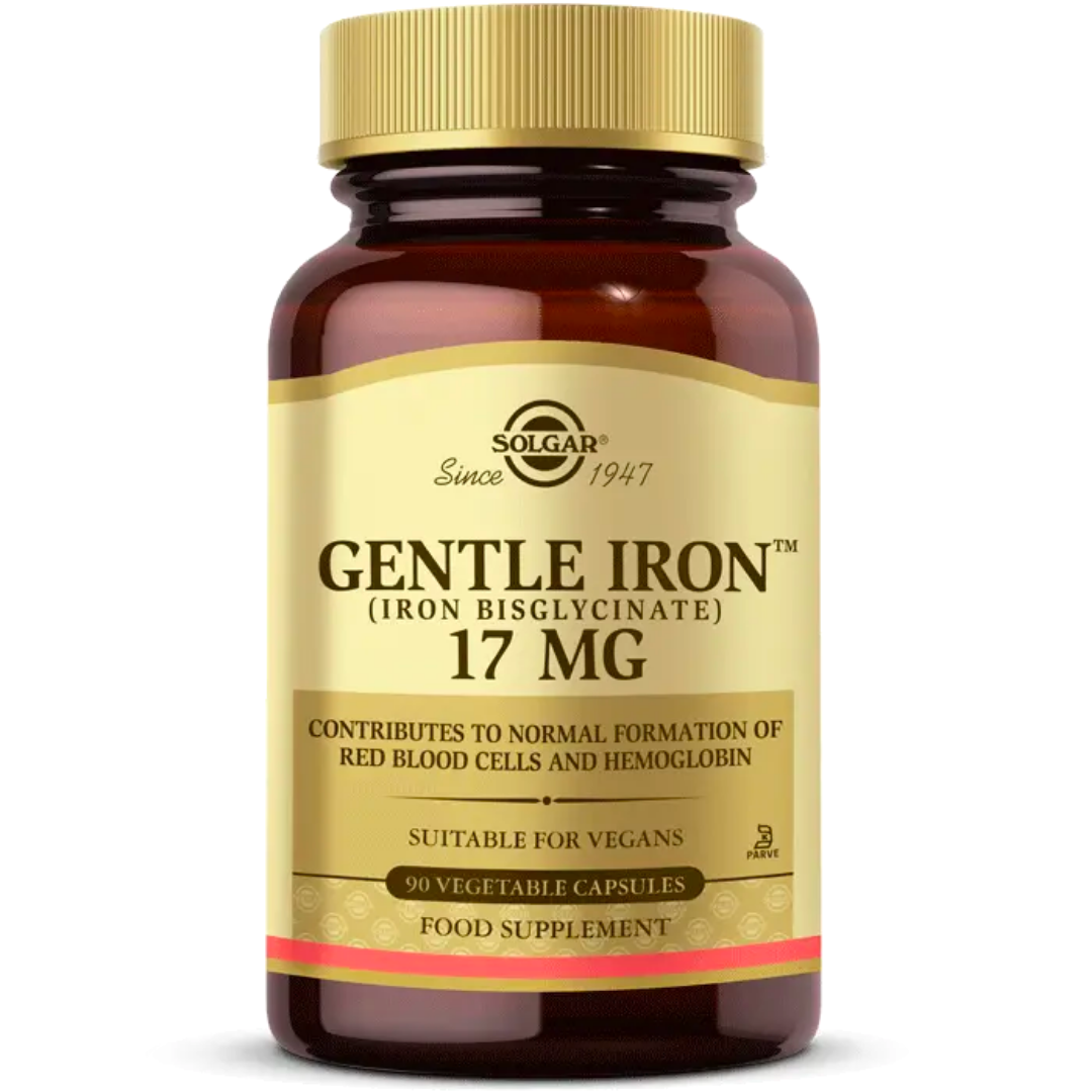 Solgar Gentle Iron 17mg 90 capsules