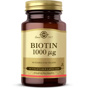 Solgar Biotin 1000 mcg 50 capsules