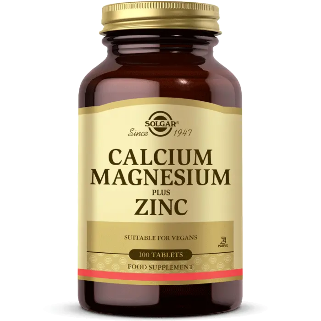 Solgar Calcium Magnesium And Zinc 100 tablets 
