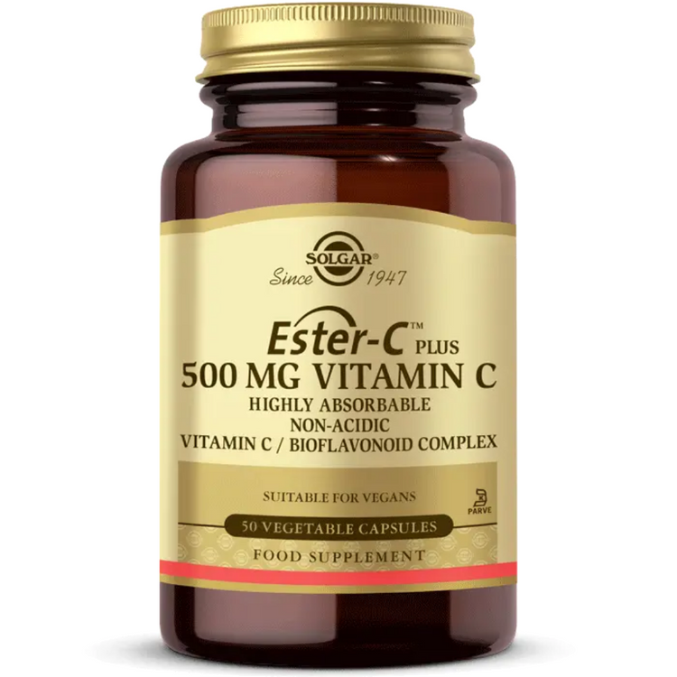 SolgarEster-C Plus 500 mg 50 capsules