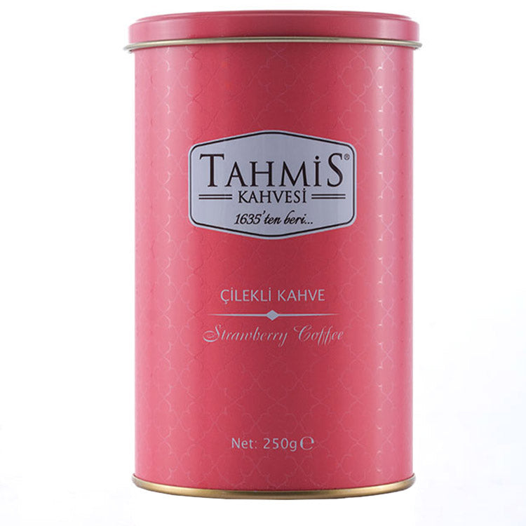 Tahmis Turkish Coffee with Wild Strawberries 250 Gr 2