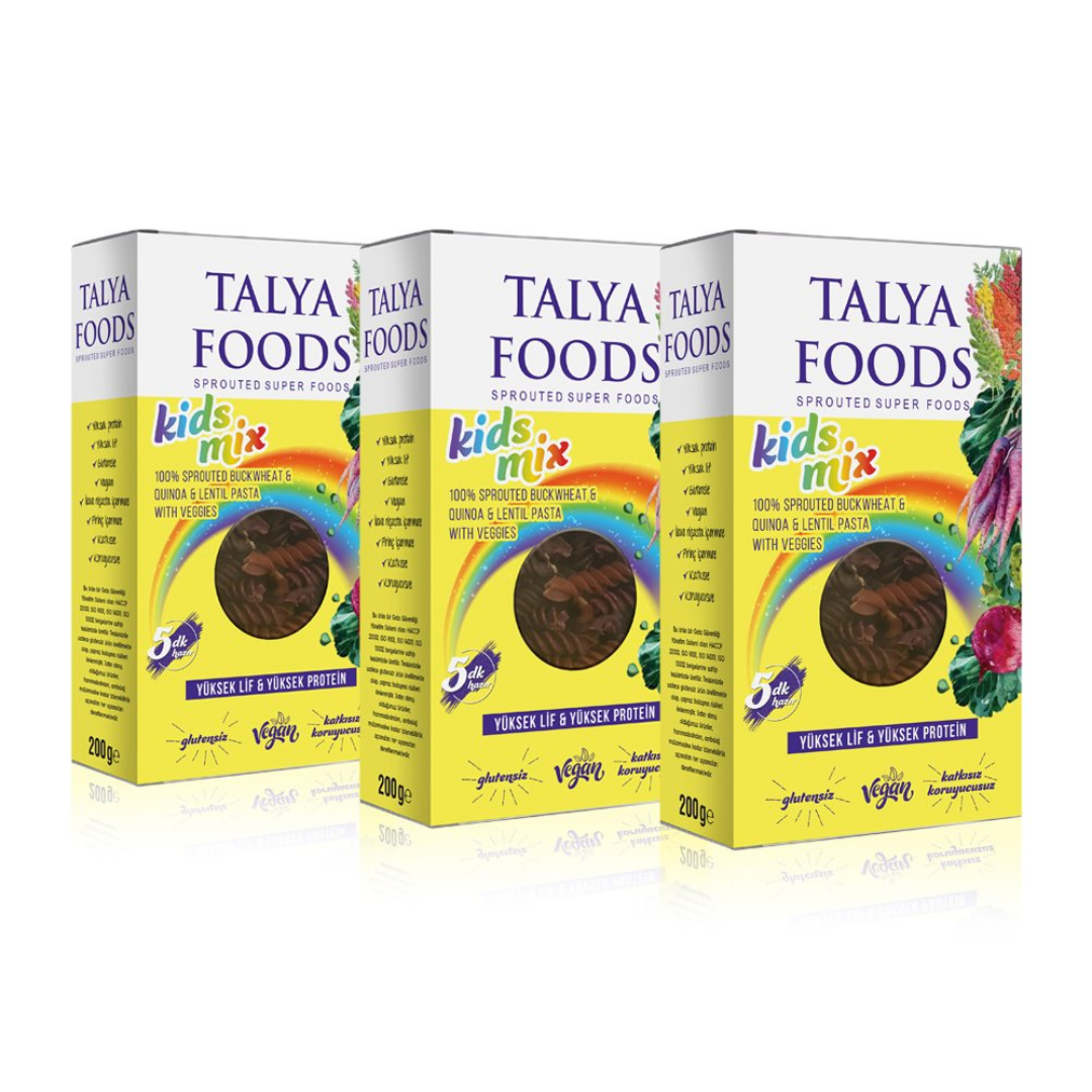 Talya Foods Kids Mix Pasta Set of 3