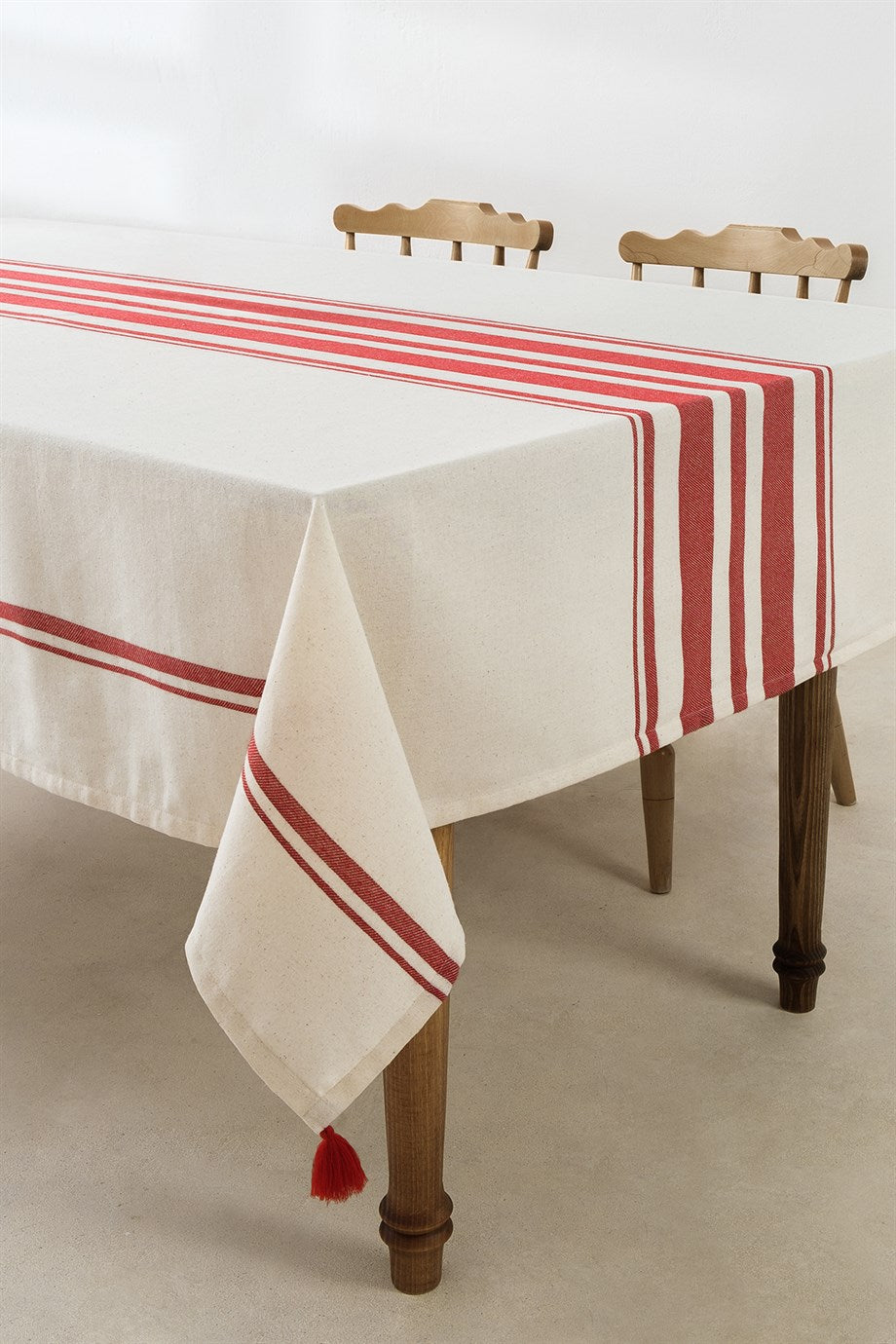 DENIZLI CONCEPT Tereza Red Tablecloth
