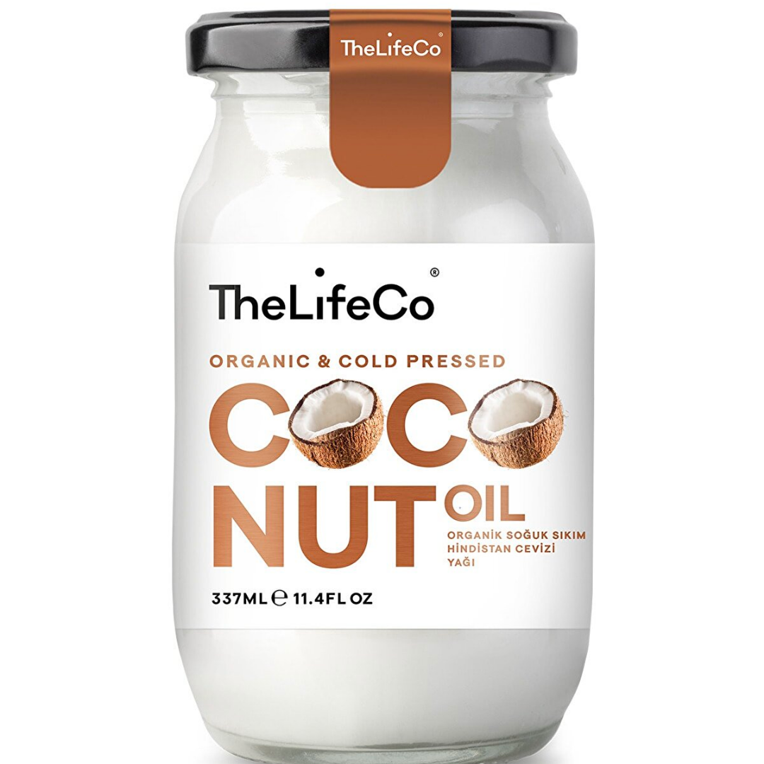 TheLifeCo Organic Coconut Oil 337 ml