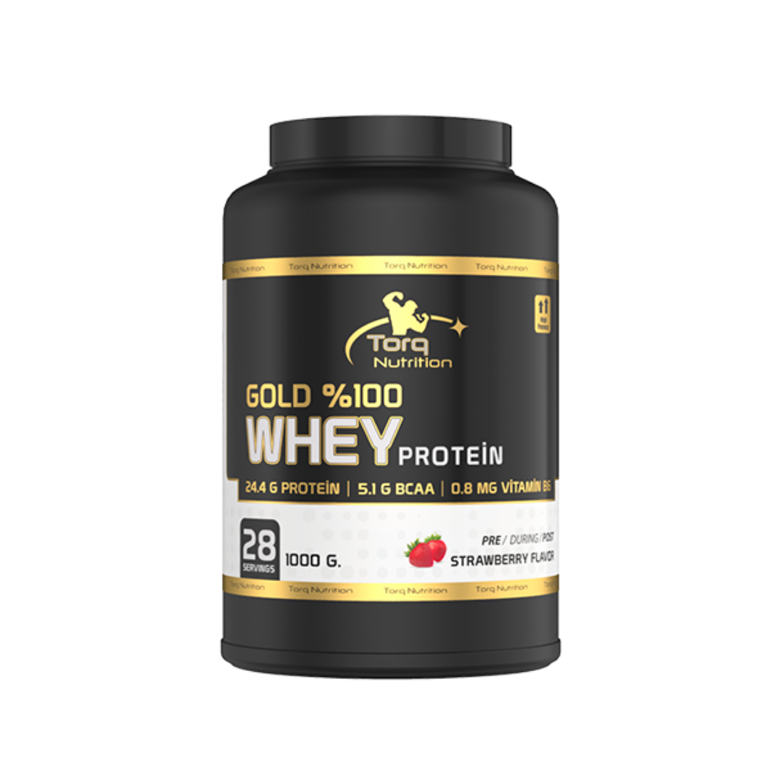 Torq Nutrition Gold 100% Whey Protein Strawberry 1000g 
