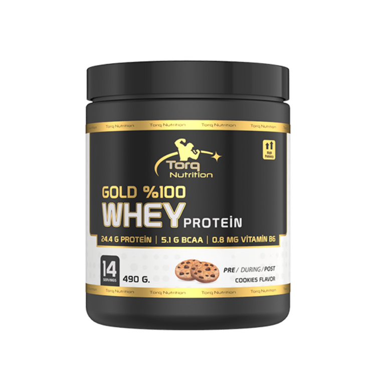 Torq Nutrition Gold 100% Whey Protein Cookies 490g 