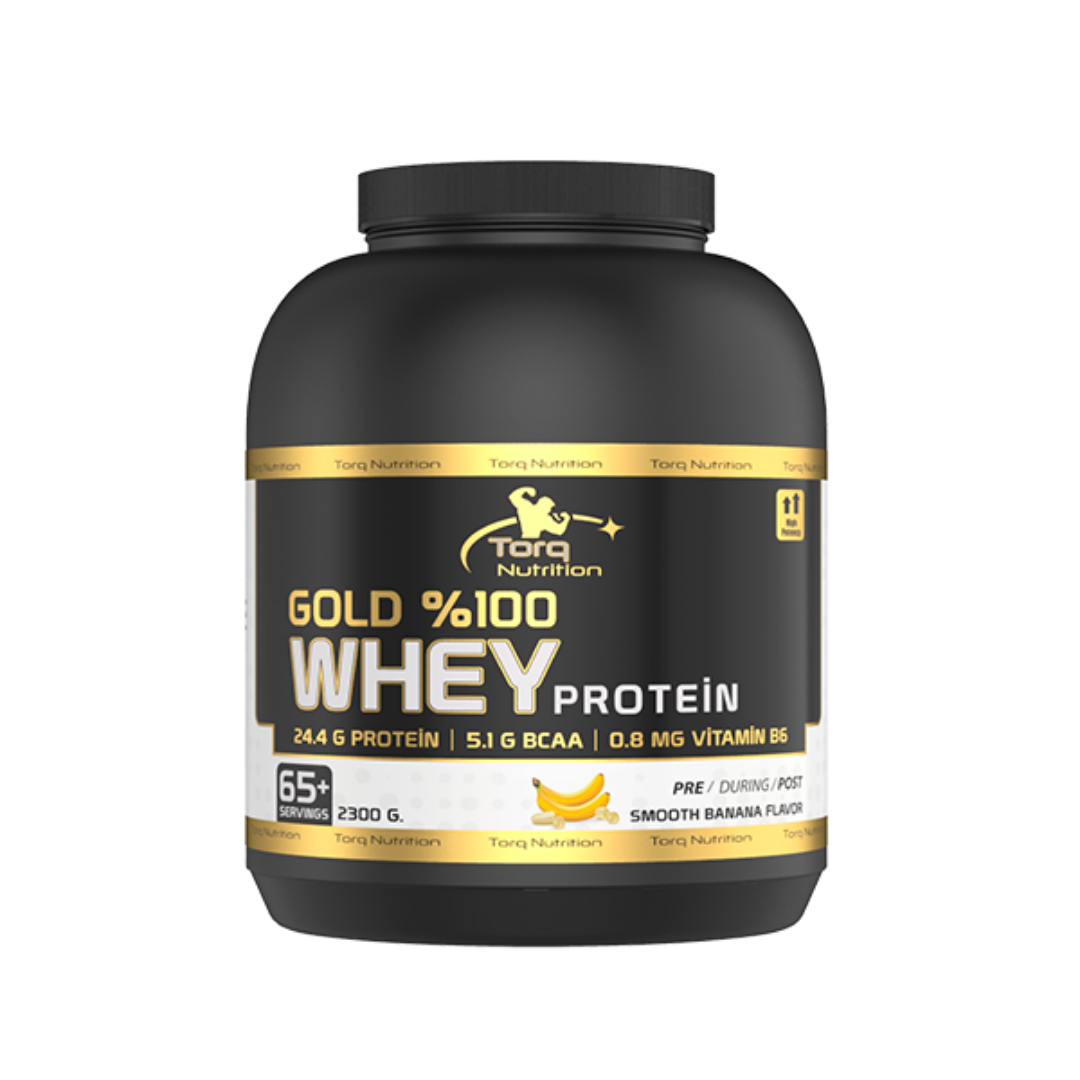 Torq Nutriton Gold 100% Whey Protein with Banana 2300g