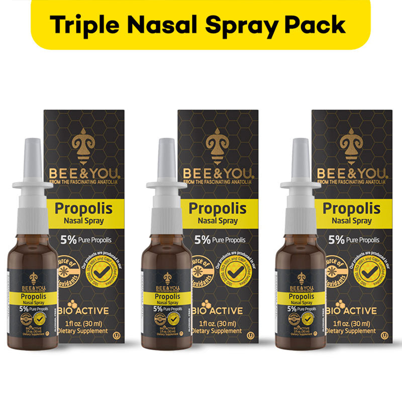 bee and you triple nasal spray pack