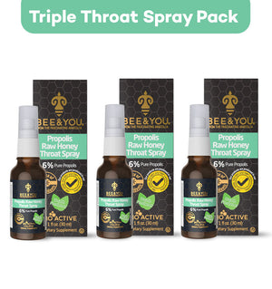 bee and you triple throat spray pack