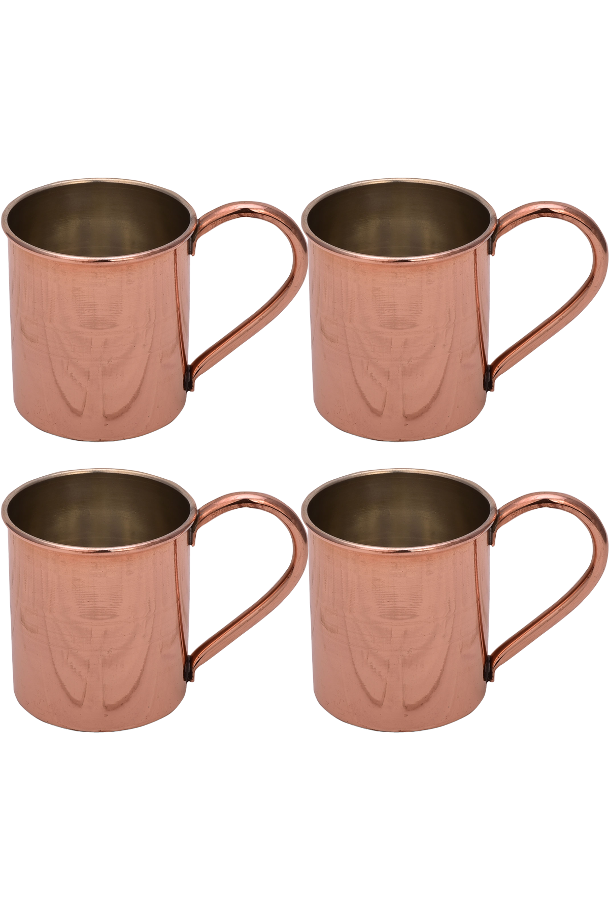 Copper Cup Set of 4