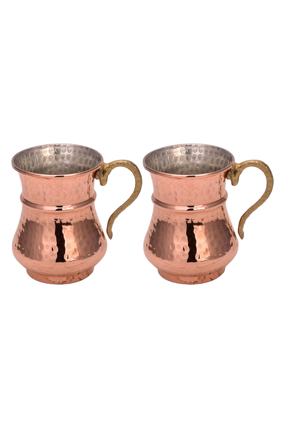 Copper Cord Mug Set of 2 Red