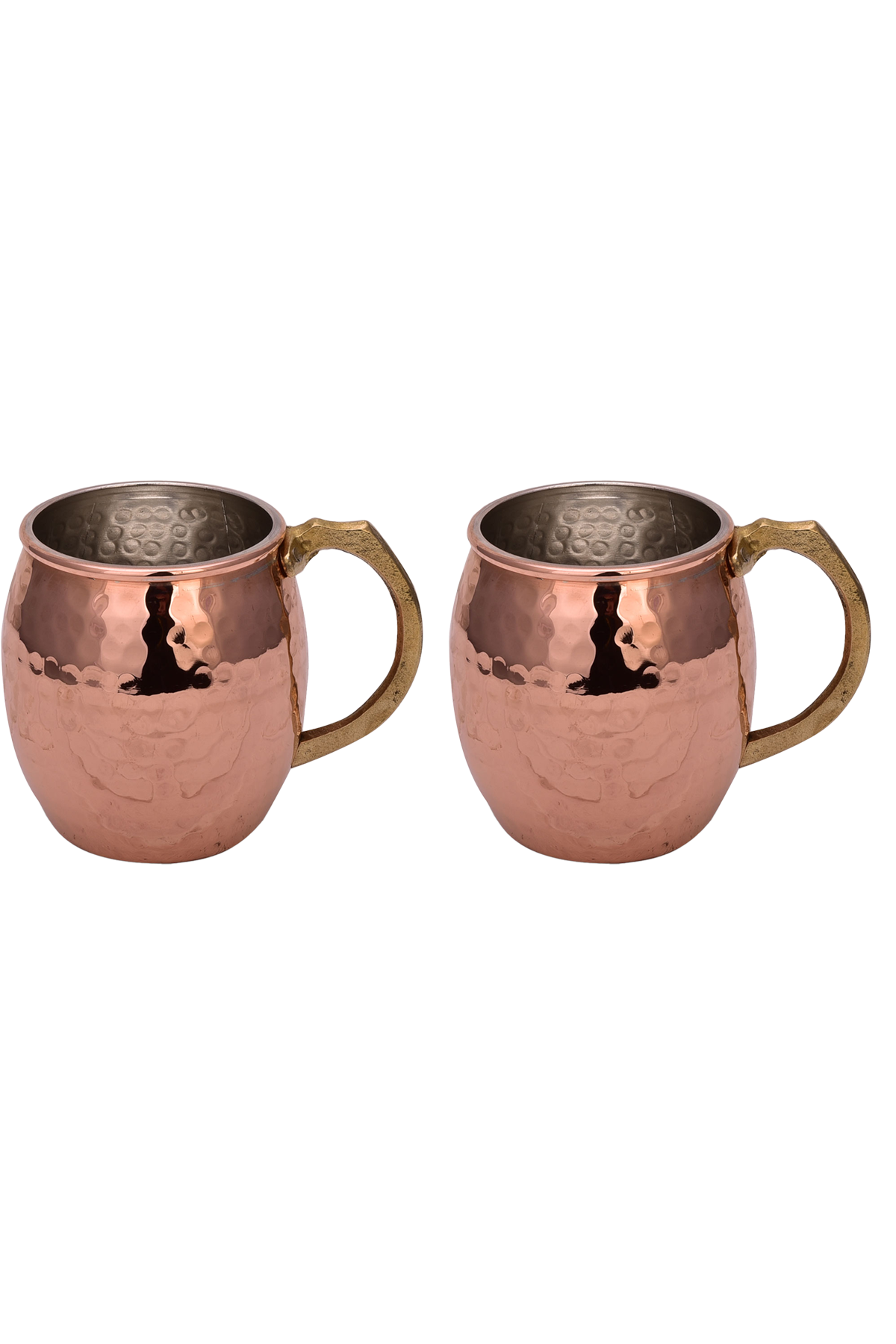 Copper Riva Mug Hand Forged Set of 2