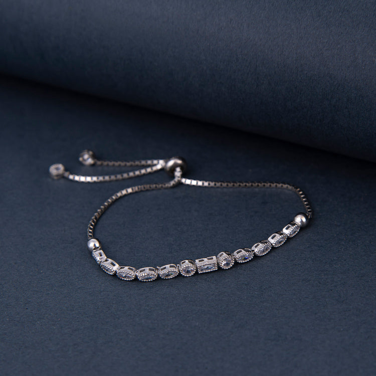 925 Sterling Silver Bracelet with Waterway Lift 2