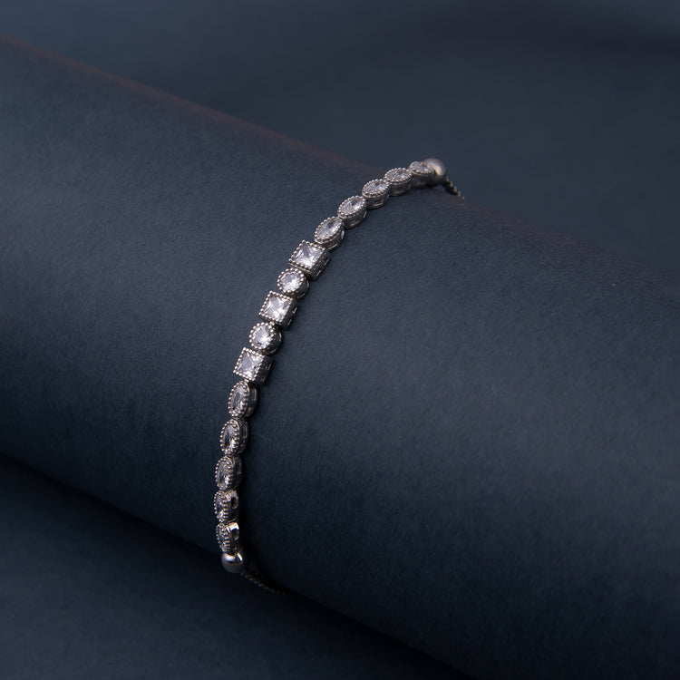 925 Sterling Silver Bracelet with Waterway Lift 1