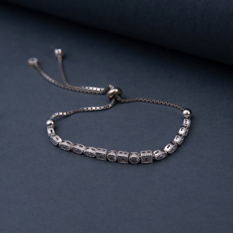 925 Sterling Silver Bracelet with Waterway Lift 2