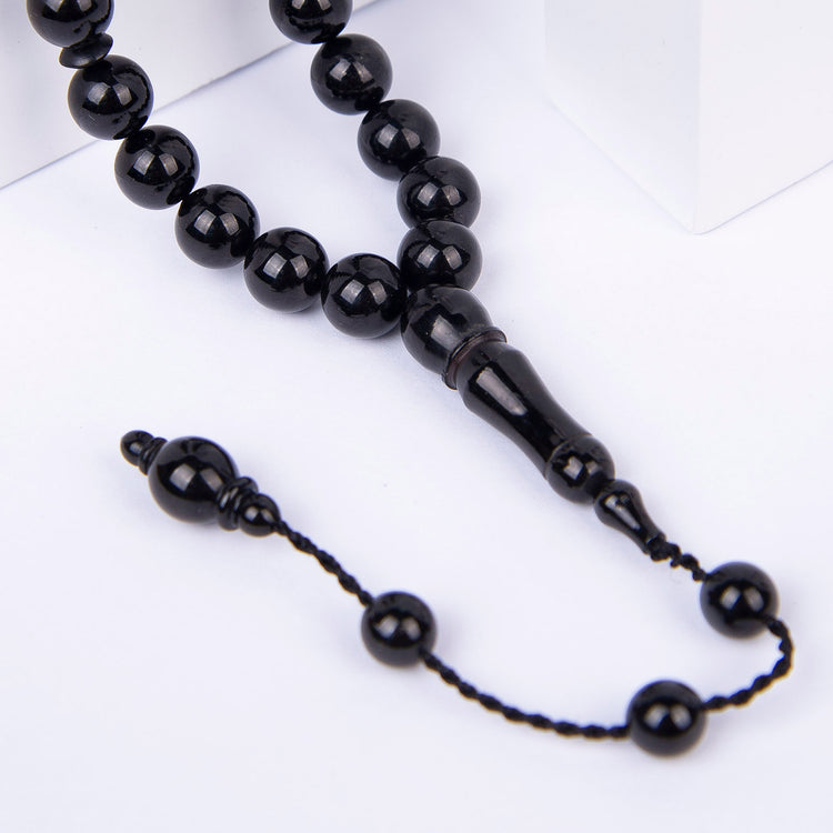 Ve Tesbih Oltu Stone Prayer Beads with Sphere Cutting System 2