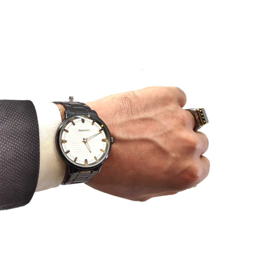 Ve Tesbih WatchArt Metal Strap Men's Wristwatch 1