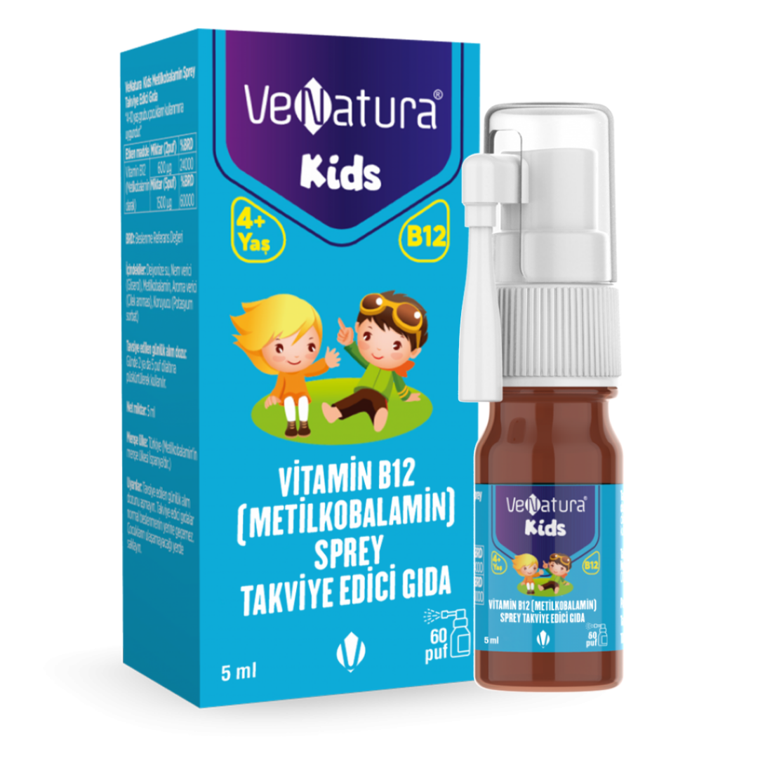 Venatura Kids Methylcobalamin Spray Supplement