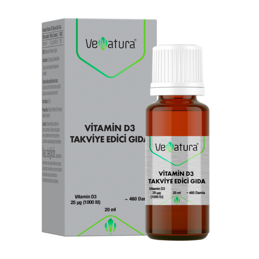 Venatura Vitamin D3 Supplement 20 ml