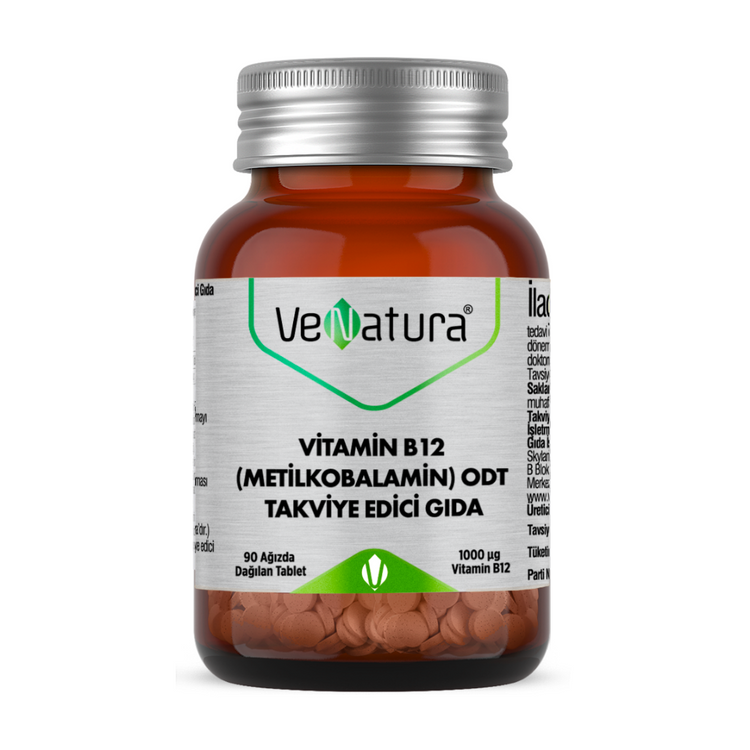Venatura Vitamin B12 Methylcobalamin 90 ODT Supplement