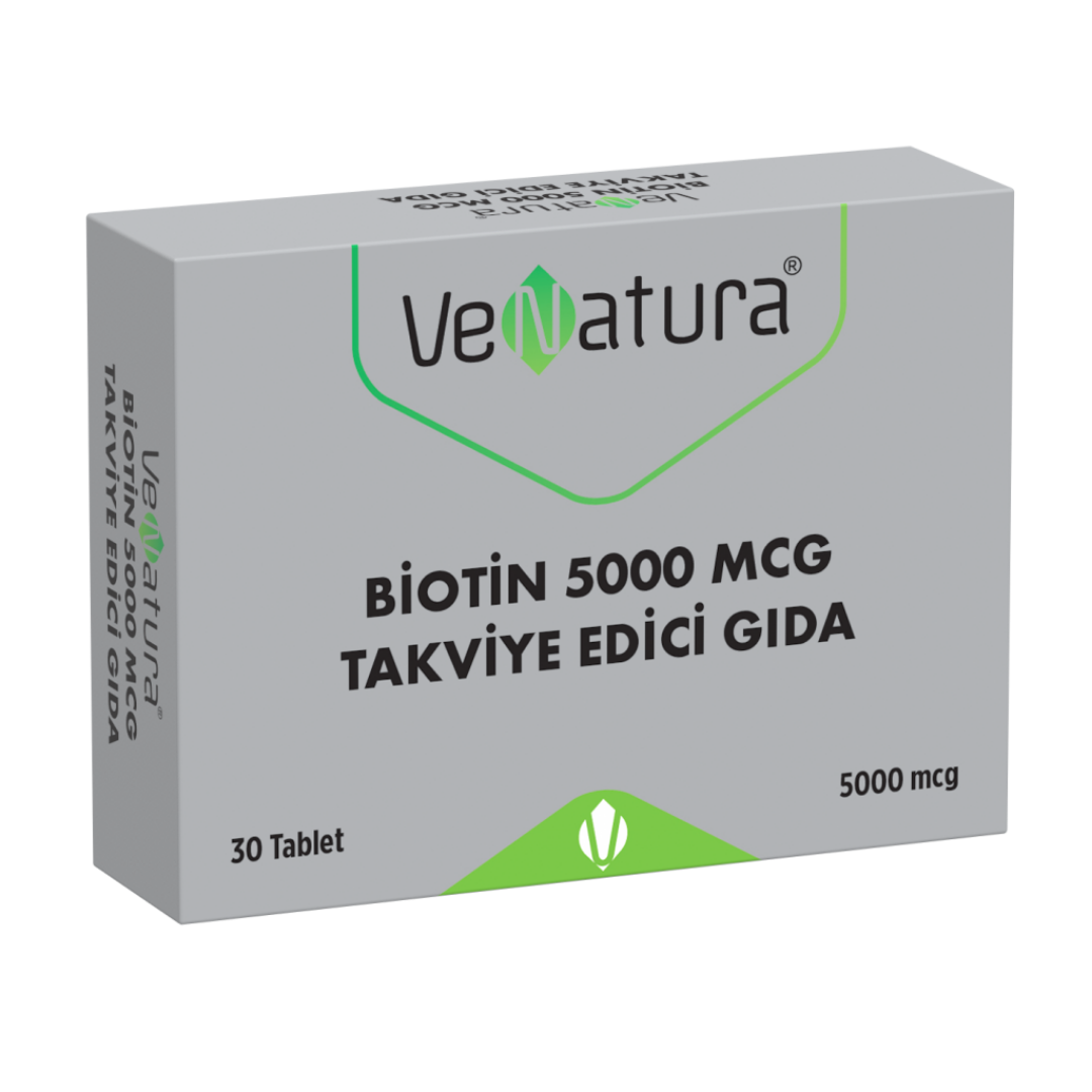 Venatura Biotin 5000 mcg Supplements
