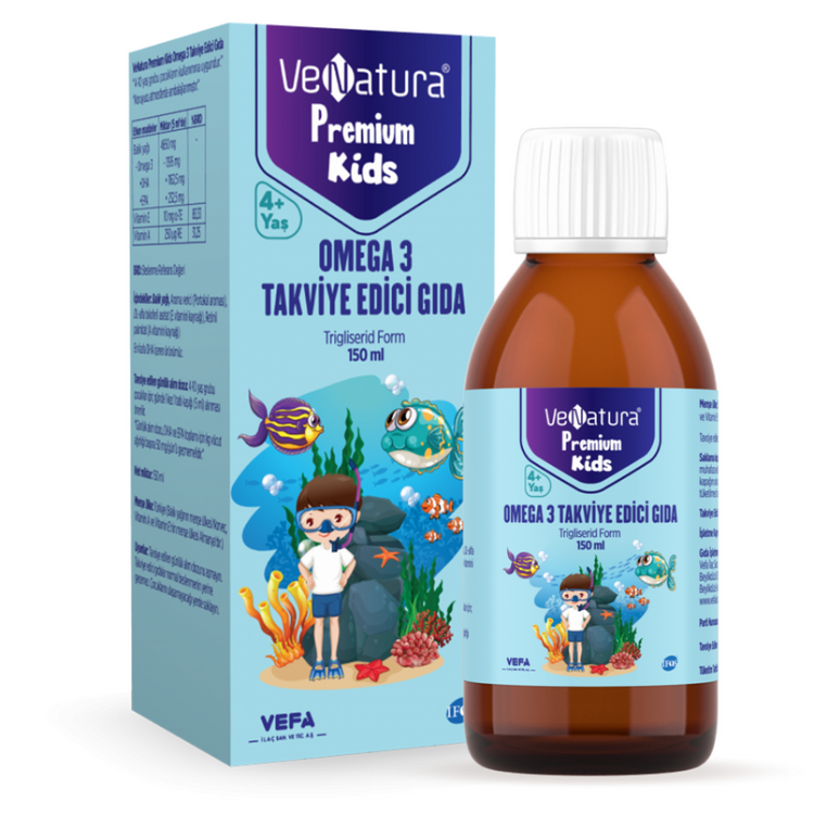 Venatura Kids Premium Omega 3 Supplement