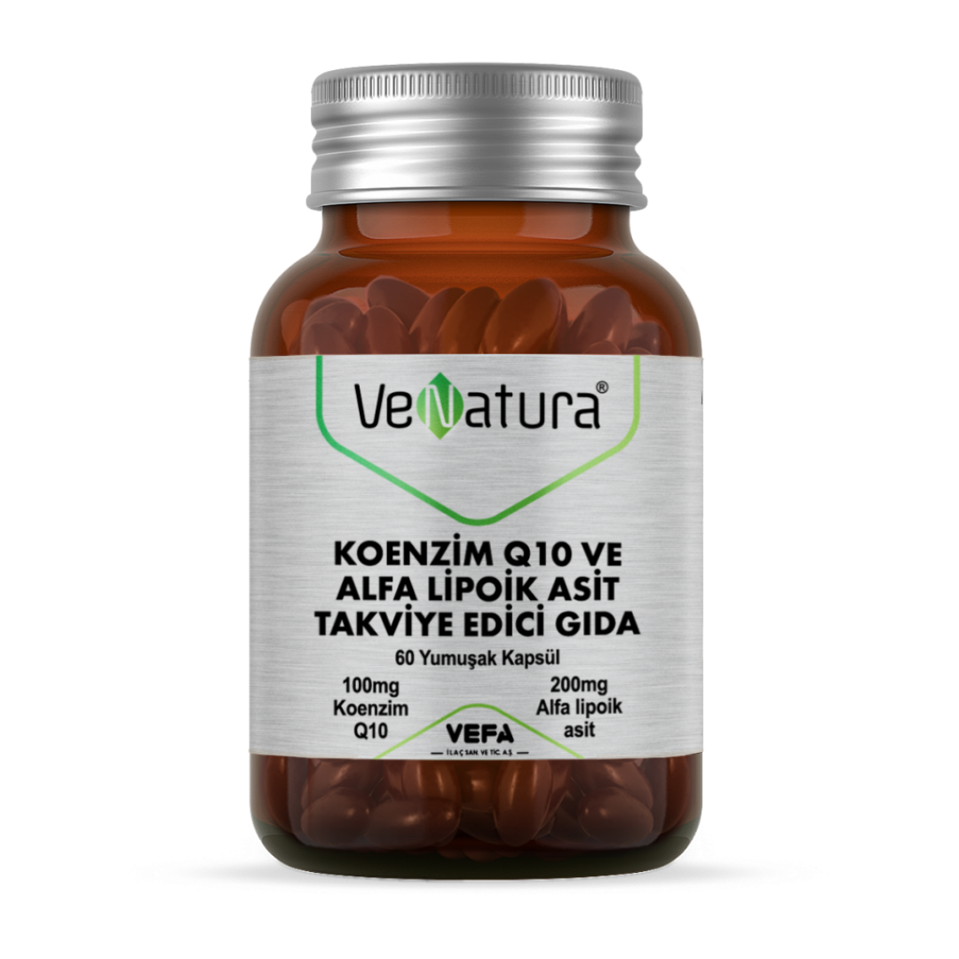 Venatura Coenzyme Q10 and Alpha Lipoic Acid Supplement