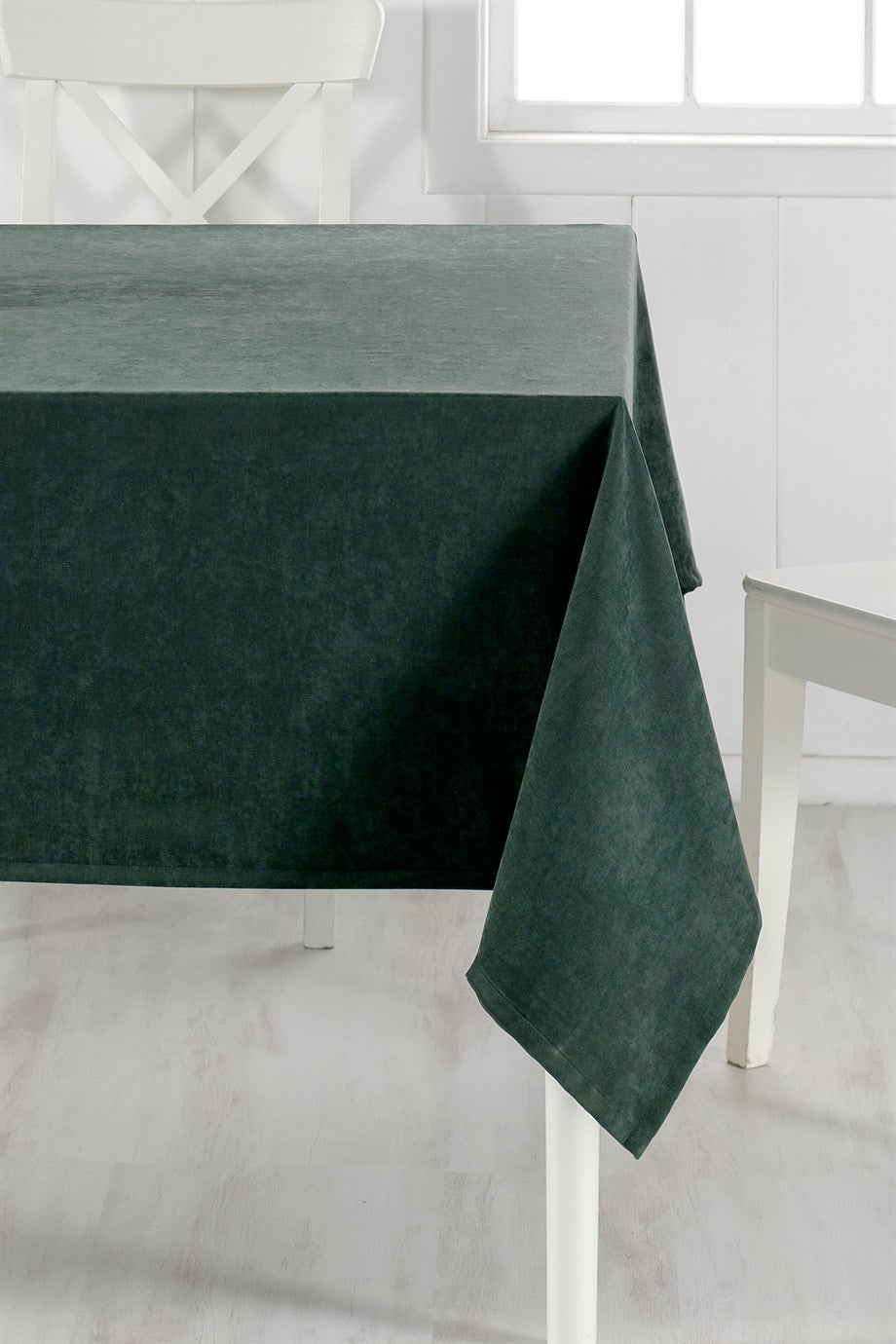 DENIZLI CONCEPT Venetian Tablecloth Emerald Green
