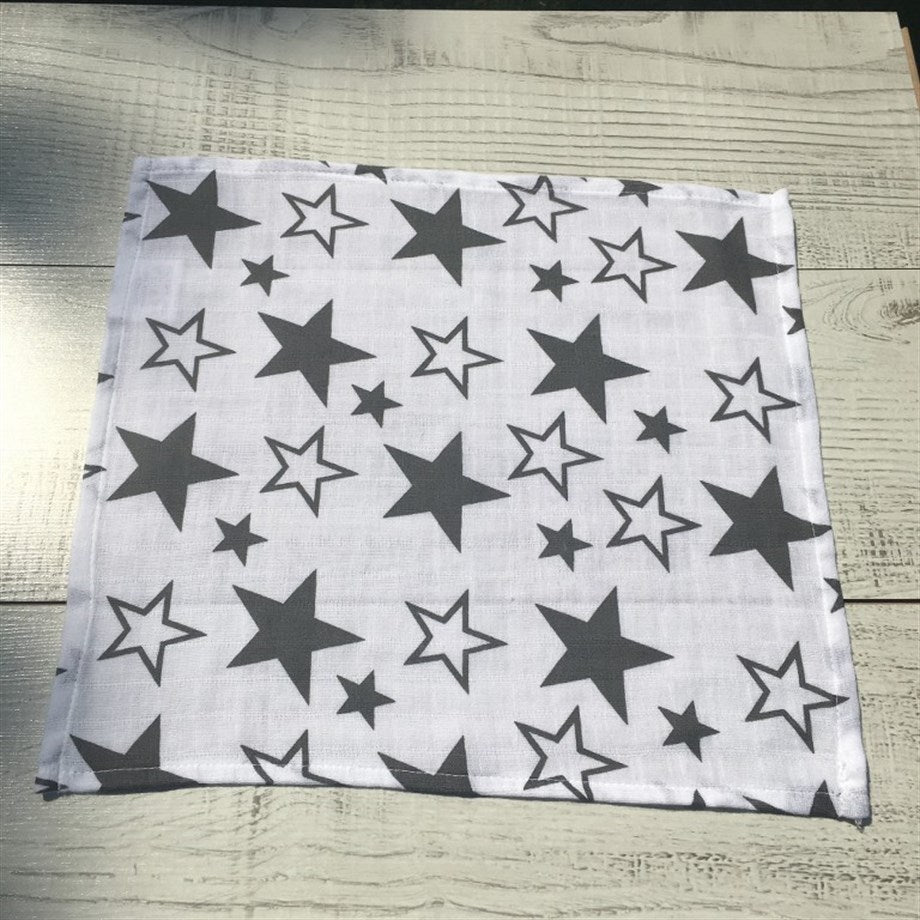 DENIZLI CONCEPT Star Patterned Muslin Cloth 3 Pack