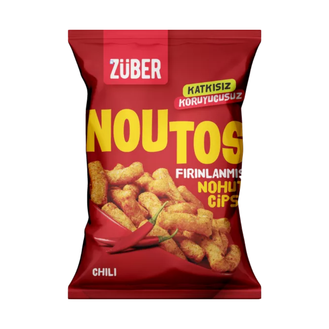 Noutos Chili Chickpea Chips 55G