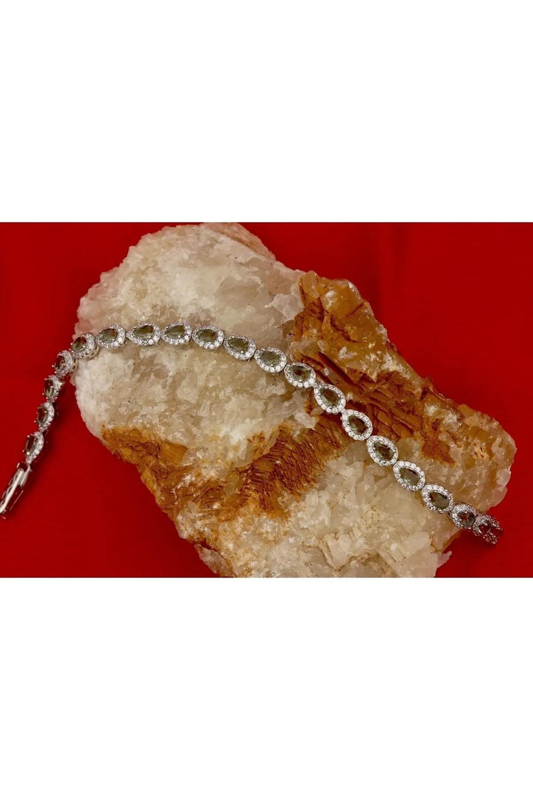 Ve Tesbih Zultanite Stone Silver Women's Bracelet 1